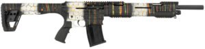 Tokarev USA 21000428 TAR SP 12 Gauge AR Style 18.50" Splatter Camo Aluminum Receiver w/Picatinny Rail, Polymer Stock, Ambidextrous