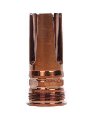 Q LLC ACCFH1/2288.6 Flash Hider  8.6 Blackout Steel 1/2"x28 Threads 2.13" OAL