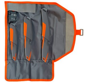Outdoor Edge VNTX4C Vantex  3.50"/3"/5" Drop Point/Caping/Boning 7Cr17MoV SS Blade Glass-Filled Nylon Handle 4 Pieces
