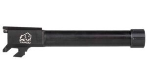 Tapco TAP22027 Springfield 9mm Luger Threaded Black Melonite Stainless Steel, Fits Springfield Hellcat Pro