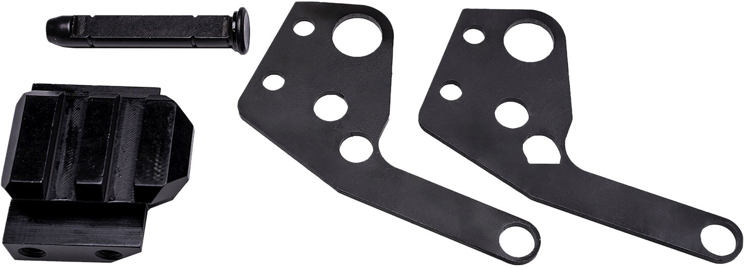 Kel-Tec PLR161570 SU/PLR Picatinny Adapter Black Aluminum Includes Two Mounting Plates