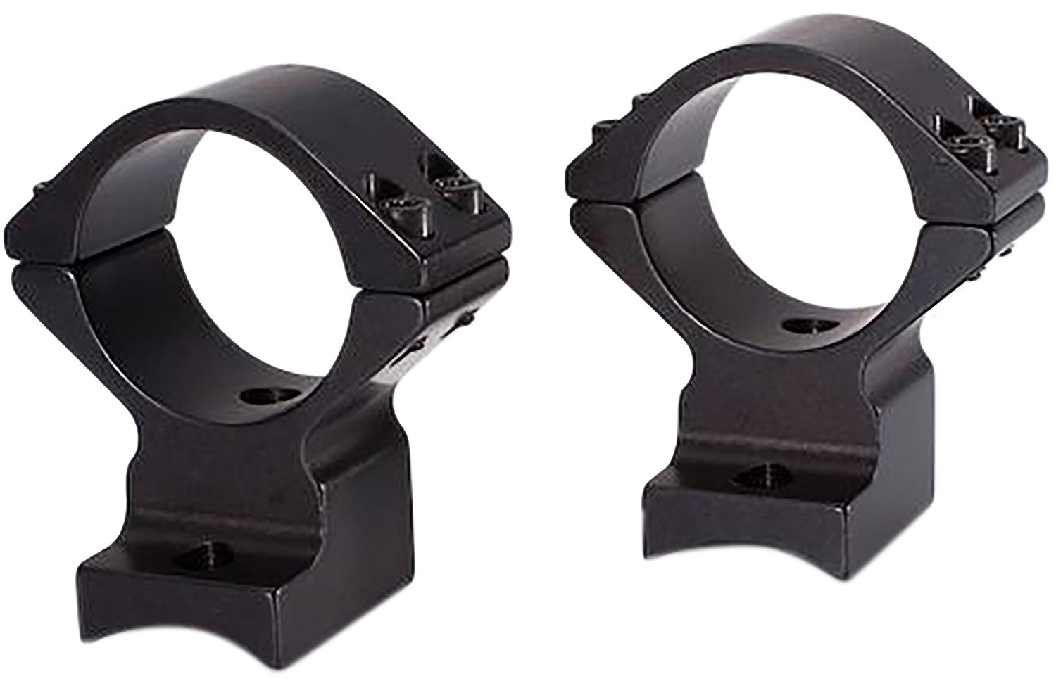 Talley 94X719 Scope Mount/Ring Combo Black Anodized Aluminum 1" Tube, Savage (8-40) Round Receiver w/Accutrigger, Medium Rings