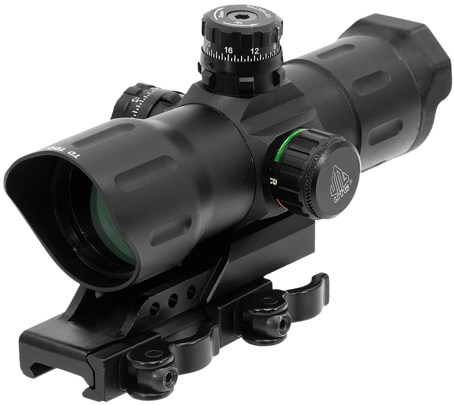 UTG SCPTDTDQ ITA 6" Tube Red/Green T-Dot Reticle