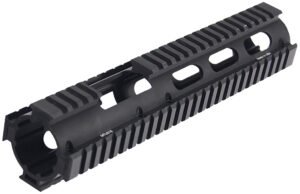 Leapers MTU015 Quad Rail Handguard Aluminum Matte Black Receiver