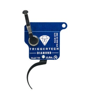 TriggerTech R70SAB02TNP Diamond Black Curved Fits Remington 700 Right Hand