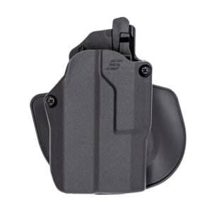 Safariland SOLIS12835A0C3412 Solis ALS OWB Black Fits Glock 19 Left Hand