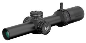 Swampfox Optics ARH11024GM Arrowhead  Black 1-10x24mm 30mm Tube Guerrilla Dot MOA Green Reticle