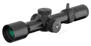 Swampfox Optics TWK525563M Warhawk  Black 5-25x56mm 34mm Tube Sharpshooter MOA Reticle