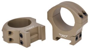 Warne 8513DE HyperLite Dark Earth Cerakote MagnaFusion Alloy 30mm Tube Maxima/Weaver/Picatinny