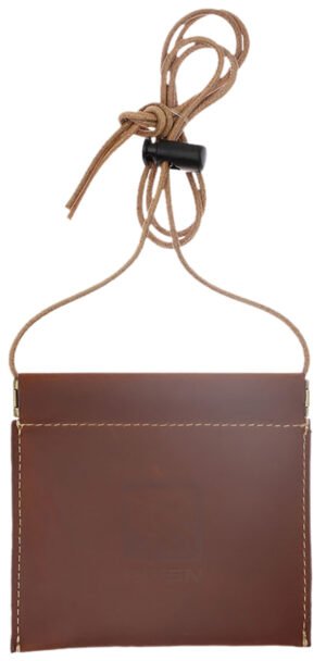 Riven 65700 Diaphragn Lanyard Call Holder Brown Leather