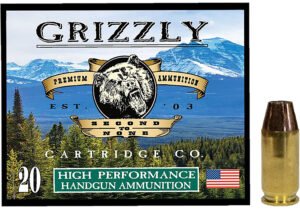 Grizzly Ammo GC45A2 45ACP 230gr Jacketed Hollow Point 20 Per Box/10 Case