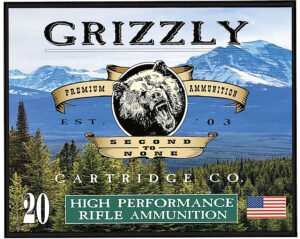 Grizzly Ammo GC45/70+P10 45-70Gov+P 525gr Full Metal Jacket Flat Point 20 Per Box/10 Case