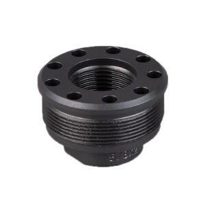 SilencerCo AC822 Alpha Direct Thread Mount Fits 9/16"x24 Black