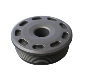 SilencerCo AC5390 Bravo Front Cap 30 Cal Fits Titanium Matte Black