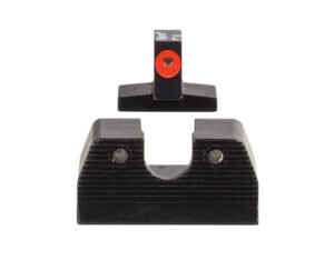 Trijicon 600891 HD XR Night Sight Set Green Tritium/Orange Outline Front, Green Tritium Rear, Black Frame, Fits FN FNP/FNX
