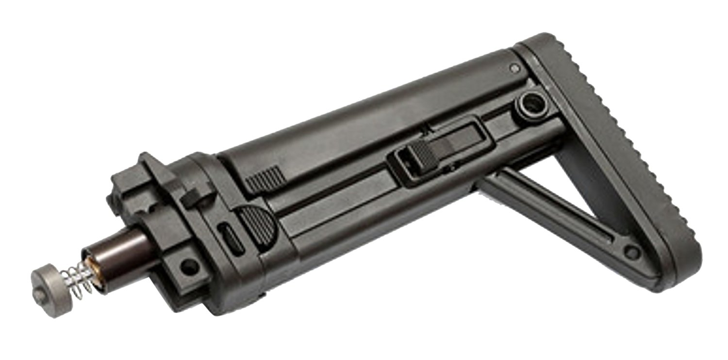 B&T Firearms BT-361640 MBT Black Polymer Adjustable Folding Fits B&T APC 223/300