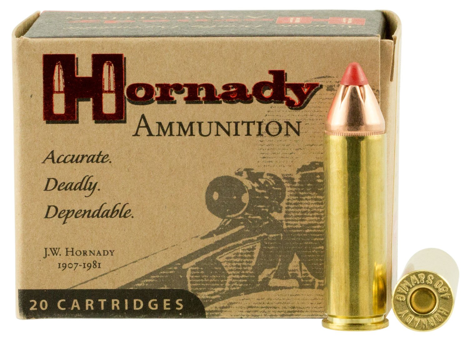 Hornady 9152 Custom 460S&WMag 200gr Hornady Flex Tip eXpanding 20 Per Box/10 Case