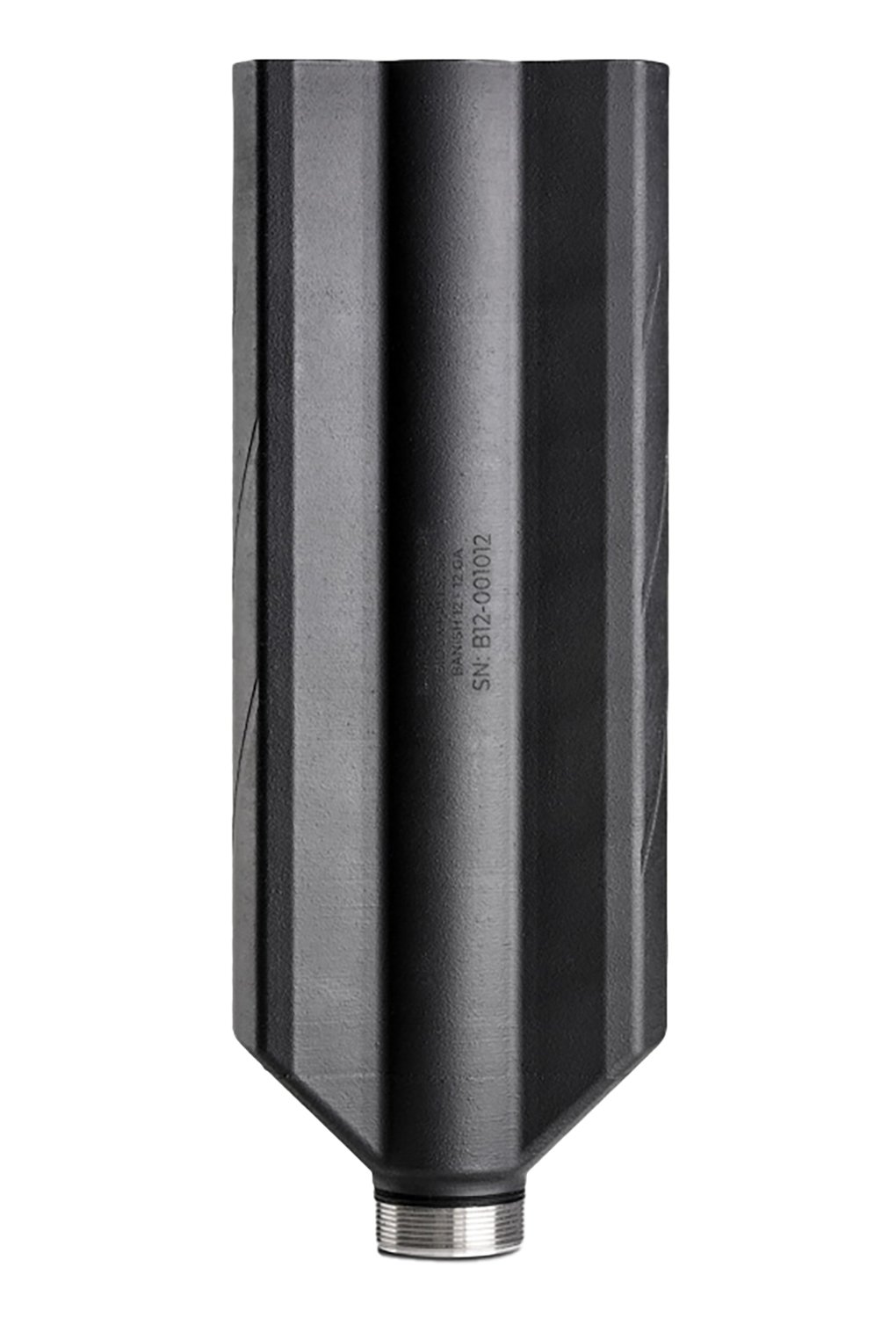 Banish(Silencer Central) 100000150064 Banish 12 12 Gauge Fits 8.55" Long Titanium Cerakote Black