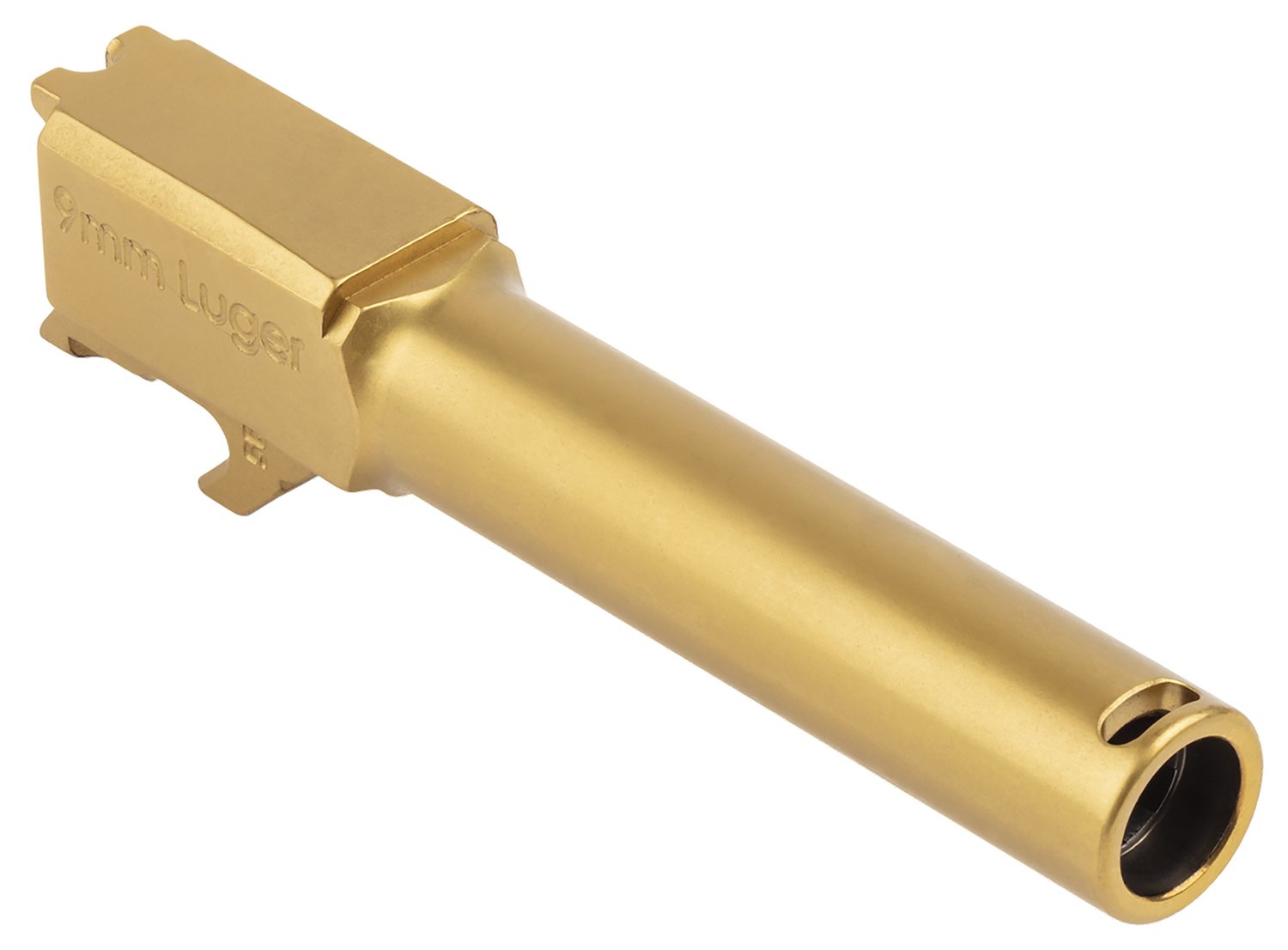 Smith & Wesson 14423 M&P PC Shield EZ 9mm Luger 3.83" Ported, Gold Stainless Steel