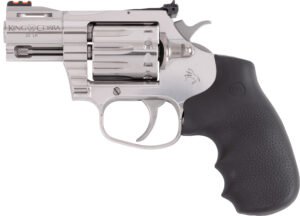 Colt Mfg KCOBRA22SP2RFO King Cobra  22 LR 10 Shot 2" Stainless Vent Rib Barrel, Stainless Cylinder & Frame, Black Rubber Grip