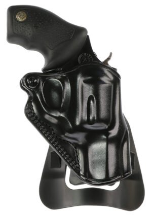 Galco SM2-158B Speed Master 2.0 Paddle OWB Black Steerhide Fits S&W J Frame M640 2.13" Right Hand