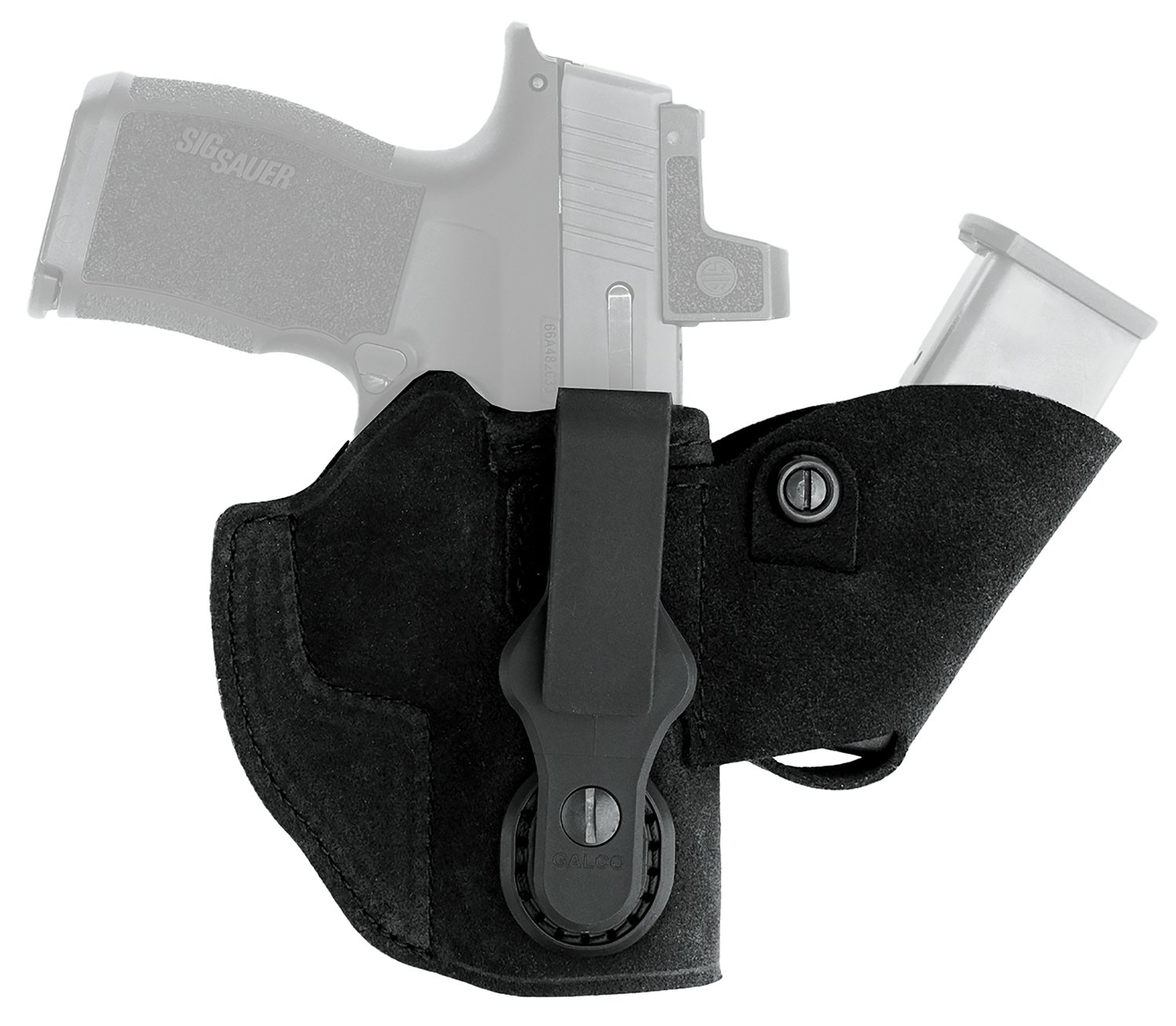 Galco WK3-890RB Walkabout 3.0 Strongside/Crossdraw IWB Black Steerhide Fits Ruger Max-9 Ambidextrous