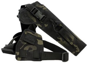 Cole-tac VW205 Varmint Wrangler Pistol Holder Chest Multi-Cam Black Left Hand