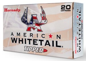 Hornady 81624 American Whitetail  6.5PRC 129gr 20 Per Box/10 Case