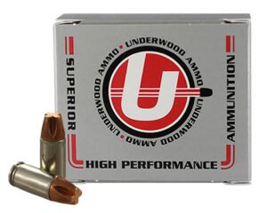 Underwood Ammo 823 Xtreme Penetrator  9mmLuger+P+ 115gr Solid Monolithic 20 Per Box/10 Case