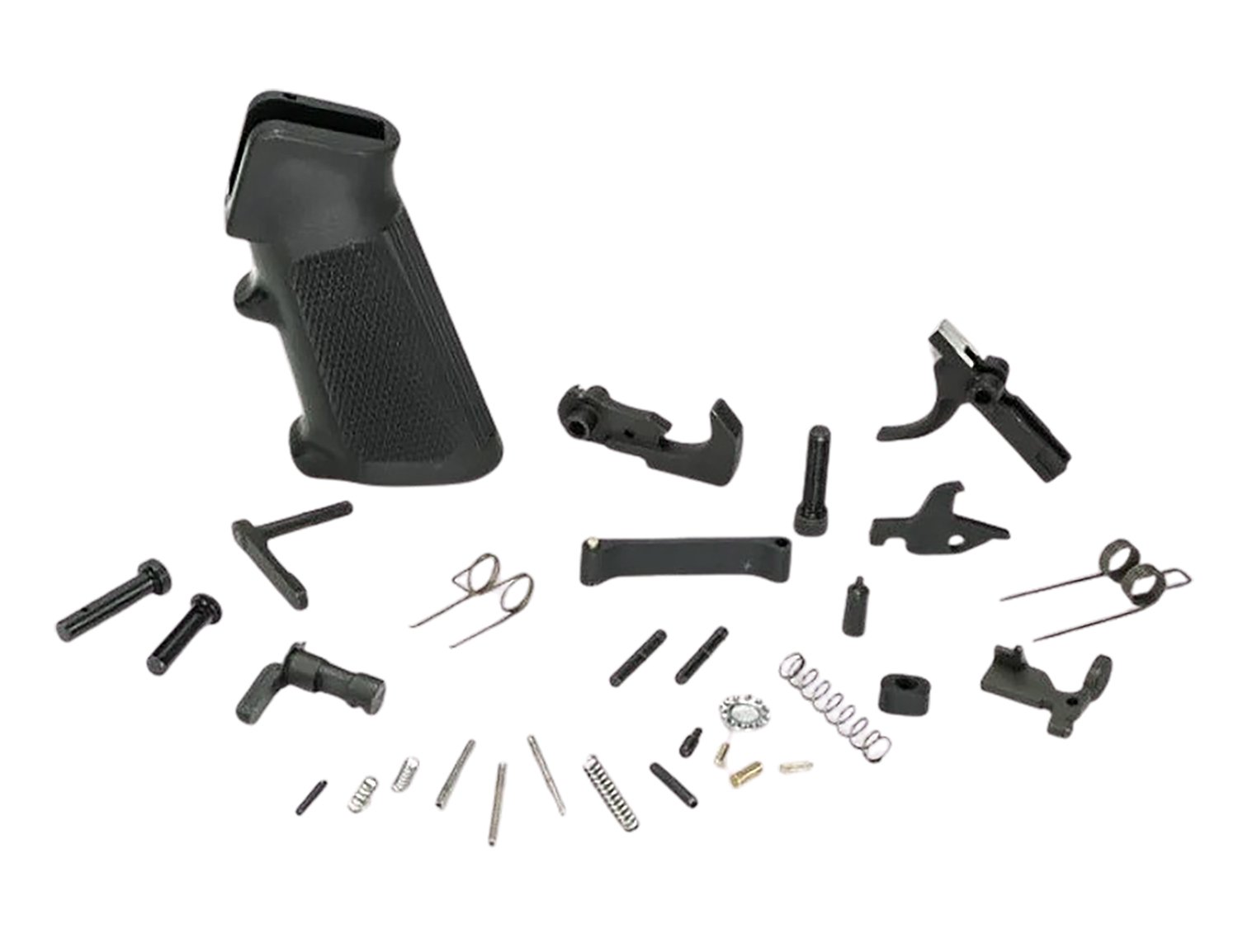 White Label Armory WLA-LOW-1013-01 Complete Lower Parts Kit For AR-15 Black