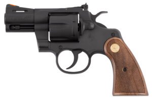 Colt Mfg PYTHONBM2WTS Python  357 Mag 38 Special 6 Shot 2.50" Matte Blued Carbon Steel Barrel, Cylinder & Frame, Exposed Hammer