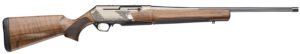 Browning 039009224 BAR MK4 Medallion 270 Win 4+1 22" Polished Blued Fluted Barrel, Satin Nickel Engraved Aluminum Alloy Drilled & Tapped Receiver, Grade III Turkish Walnut Adj Shim Stock