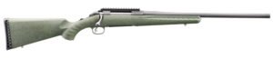 Glenfield 52005 Model A  Full Size 6.5 Creedmoor 4+1 20" Matte Black Threaded Barrel, Matte Black Alloy Steel Receiver w/Picatinny Rail, Moss Green Splatter Fixed Synthetic Stock, Thread Protector