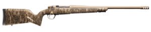 Christensen Arms 8011505900 Evoke  25 Creedmoor 4+1 22" Flat Dark Earth Cerakote Threaded Barrel & Steel Drilled & Tapped Receiver, Mossy Oak Bottomland Polymer Stock