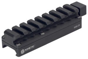 Kinetic Development Group SID5-100 Sidelock Universal Riser Long Black Aluminum