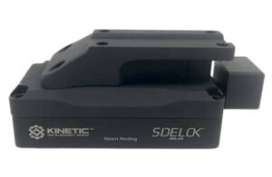 Kinetic Development Group SID5-220 Sidelock Trijicon MRO Mount Black Aluminum Compatible w/ Trijicon MRO/Trijicon MRO Patrol/Burris RT-1X