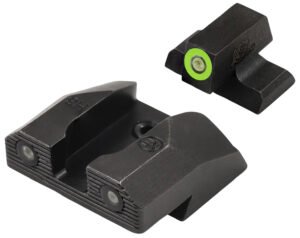 XS Sights SPR202P6G R3D 2.0 Night Sight Set Green Tritium Front/Black Oxide Frame Fits Springfield SA-35