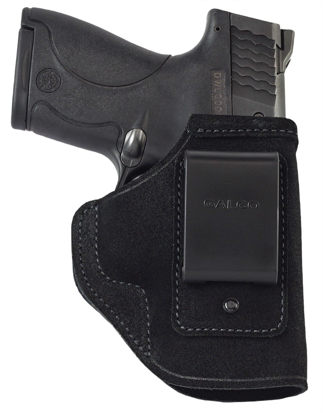Galco STO226RB Stow-N-Go IWB Black Steerhide Fits Glock 19 Gen1-5 Right Hand