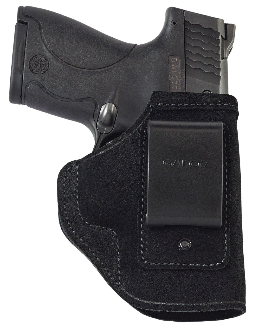 Galco STO474RB Stow-N-Go IWB Black Steerhide Fits S&W M&P 3.60" 9/40 Right Hand