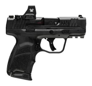 HK 81001354 CC9 w/Optic Micro Compact 9mm Luger 12+1 3.32" Black Barrel, Black Steel Serrated w/Optic Slide, Black Polymer Frame w/Picatinny Rail, Interchangeable Backstrap Grip, Vortex CCW