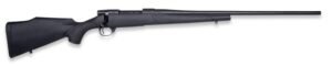 Weatherby VTX65PPR0T Vanguard Obsidian 6.5 PRC 3+1 20" Blued Threaded Barrel, Blued Stainless Steel Drilled & Tapped Receiver, Black Monte Carlo Synthetic Stock