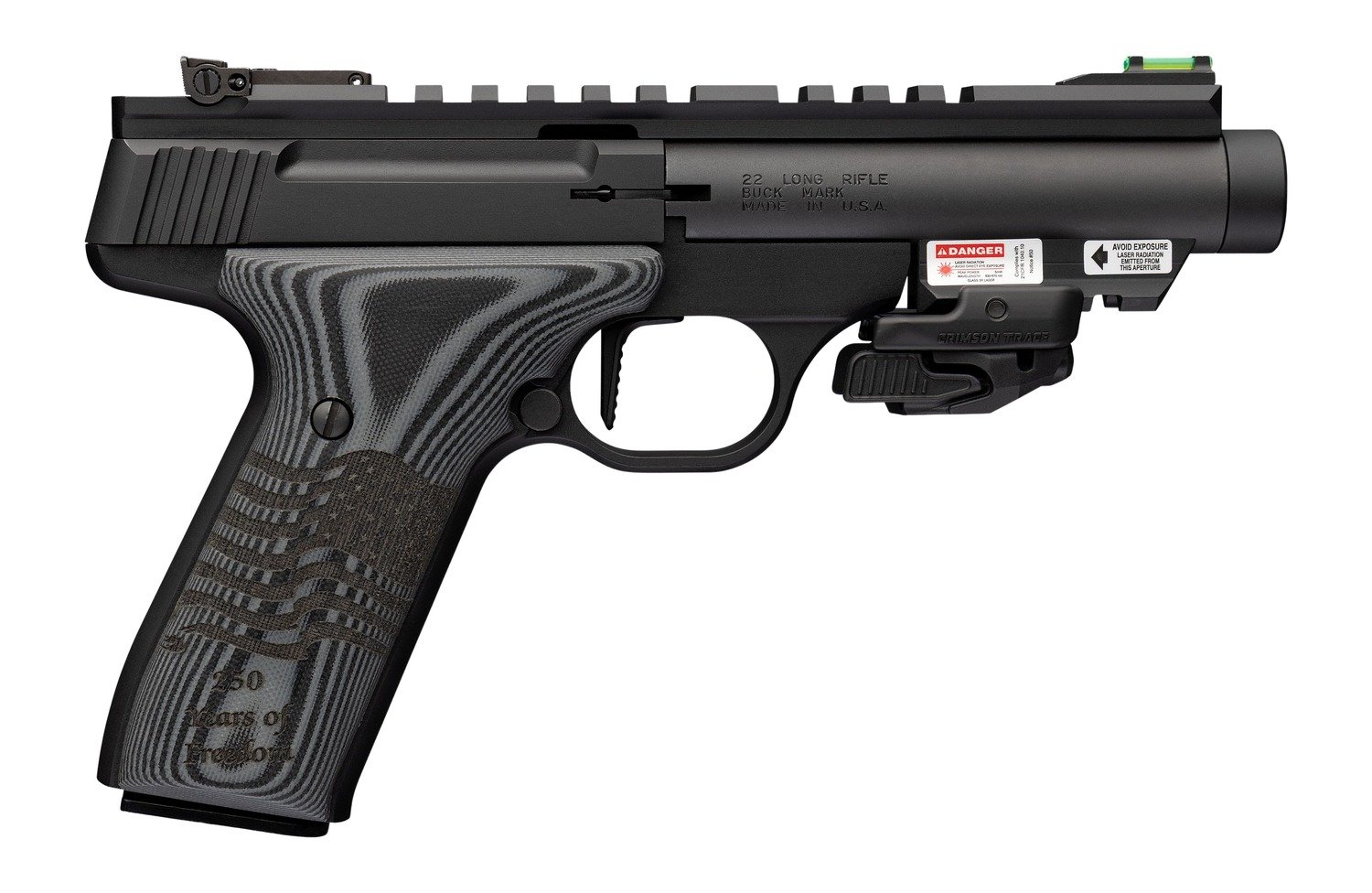 BRN 051612490 BM BLK LBL 250 G10, SR, LSR 4.4,22