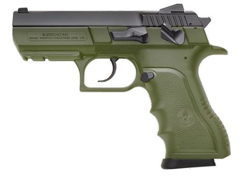 Jericho 941 Polymer 9mm 3.8"AS OD 2/17