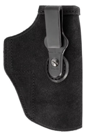 Galco TUC634B Tuck-N-Go 2.0 IWB Black Leather UniClip/Stealth Clip Fits Kimber Solo/S&W M&P Bodyguard w/CT Laser Ambidextrous
