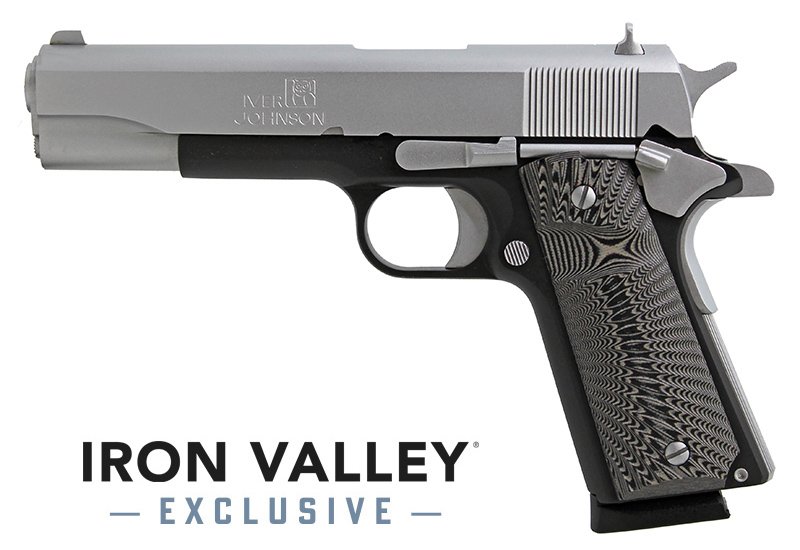IVER 1911A1 9MM 5" Two Tone Bl/CH 9rd