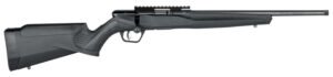 Savage Arms 70803 B Series FV-SR Full Size 17 HMR 10+1 16.25" Matte Black Heavy Threaded Barrel, Matte Black Picatinny Rail Carbon Steel Receiver, Matte Black Fixed Synthetic Stock, Right Hand