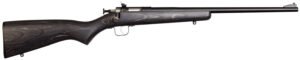 Crickett KSA2244 Youth 22 LR 1rd 16.12" Blued Barrel & Receiver, Fixed Front/Adjustable Rear Peep Sight, Black Laminate Stock w/11.5" LOP, Rebounding Firing Pin Safety