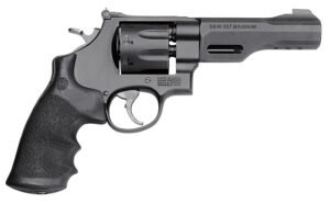 Smith & Wesson 170269 Model 327 Performance Center TRR8 357 Mag or 38 S&W Spl +P Black Stainless Steel 5" Barrel & 8rd  Cylinder, Black Scandium Alloy N-Frame , Black Synthetic Grip , Optics Ready