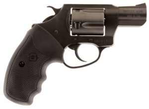 Charter Arms 63820 Undercover  Small 38 Special, 5 Shot 2" Black Nitride Stainless Steel Barrel, Cylinder & Frame, Black Finger Grooved Rubber Grip, Exposed Hammer