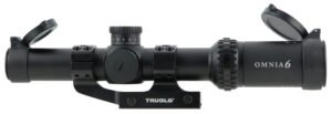 TruGlo TG8516TLR Omnia Tactical Black Anodized 1-6x24mm 30mm Tube Illuminated APTR Reticle
